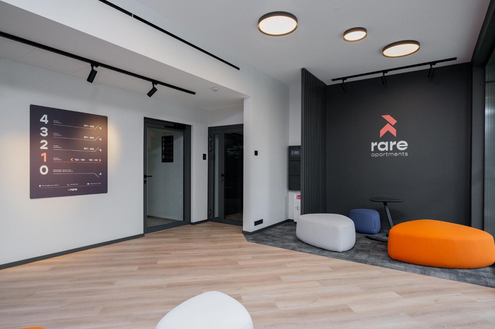 Rare Apartments - Self Check-In Miniapartments 塔尔图 外观 照片